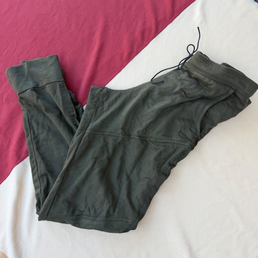 Project Social T Los Angeles Womens Olive Green Jogger Sweatpants Small